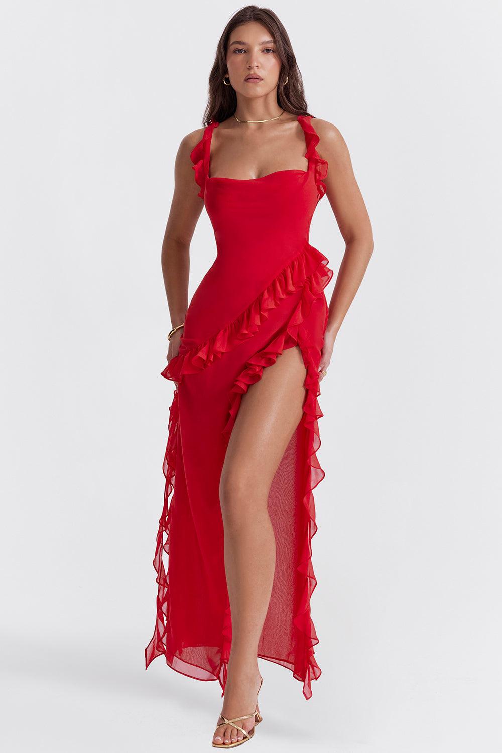 Milano Di Classe® | Maxi Dress with Ruching