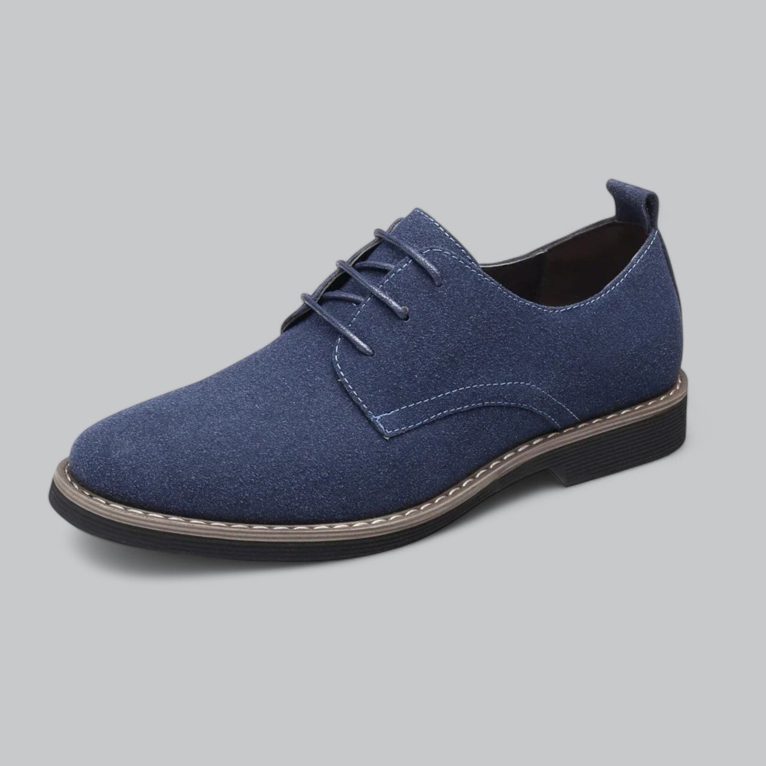 Valenti | Derby Suede Leather Oxford Business Shoe Laced Loafer