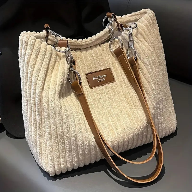 Seline | Cotton Shoulder Bag