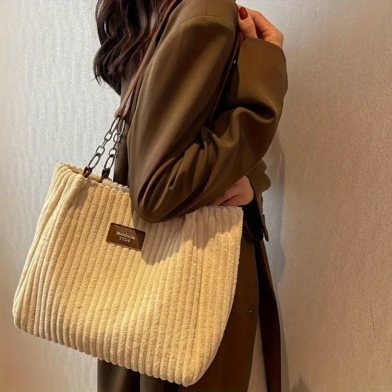 Seline | Cotton Shoulder Bag