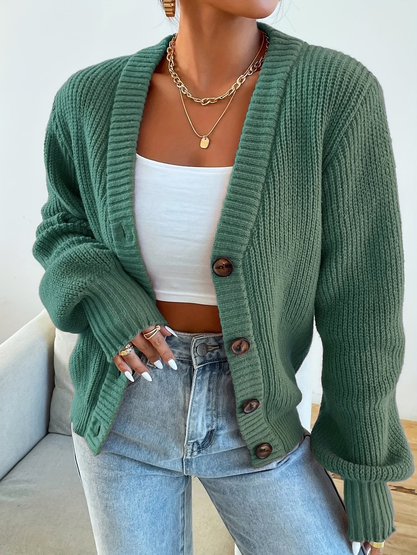 Noa | Casual Knitted Cardigan