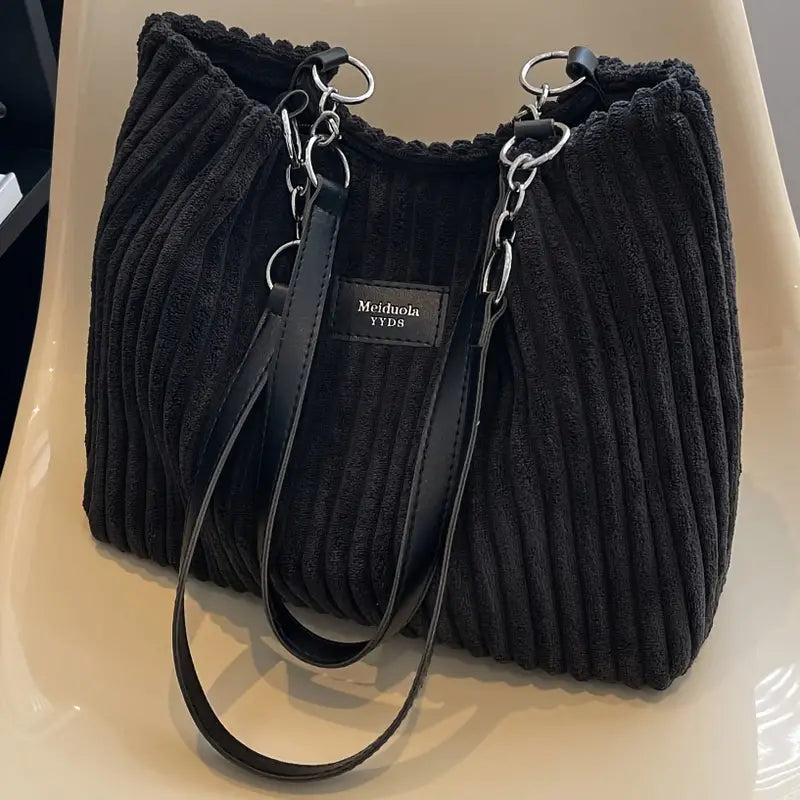 Seline | Cotton Shoulder Bag