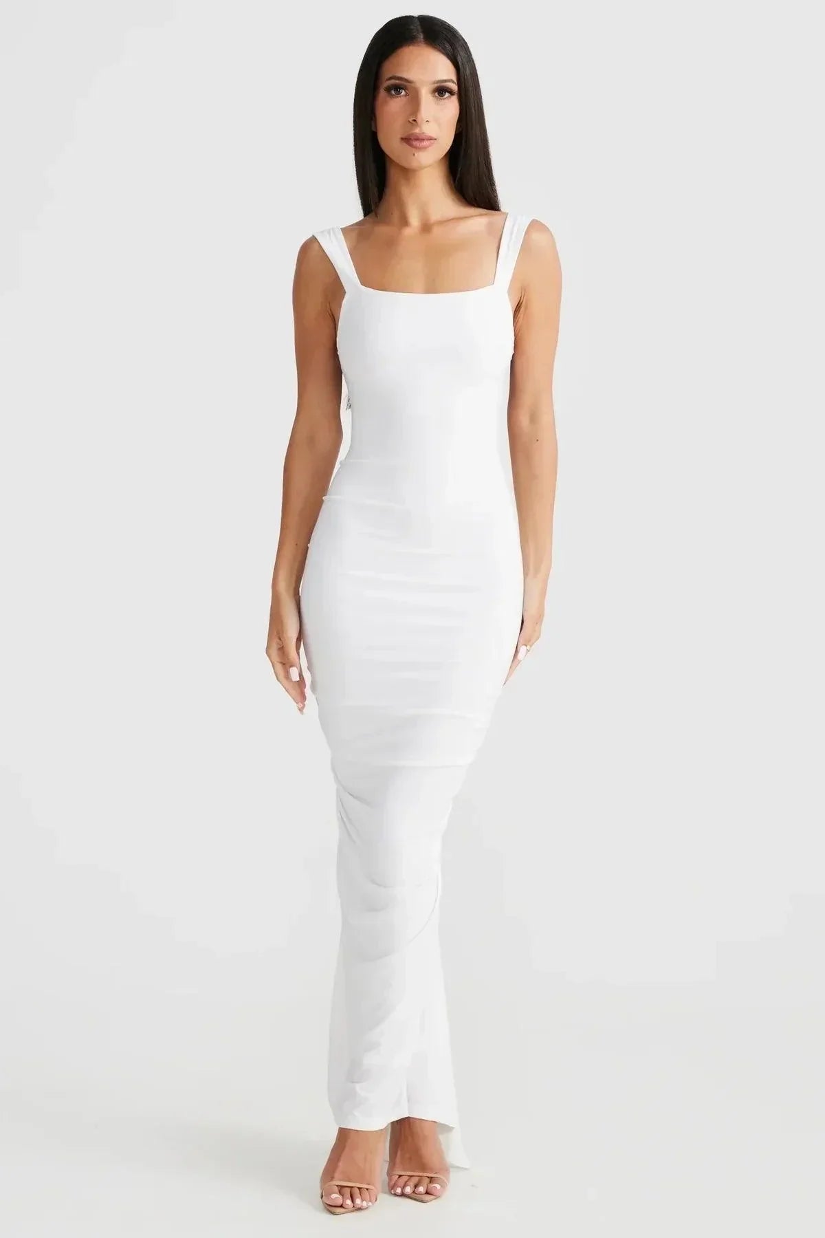 Milano Di Classe®| Backless Long Pleated Dress