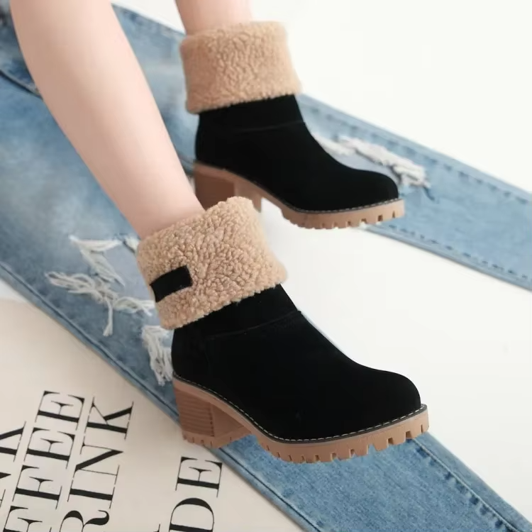 Noortje | Stylish Warm Leather Boots
