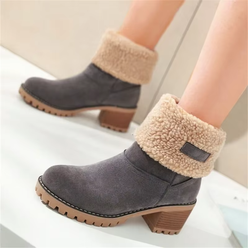 Noortje | Stylish Warm Leather Boots