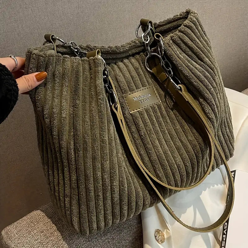 Seline | Cotton Shoulder Bag